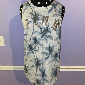 Palm tree tank top
